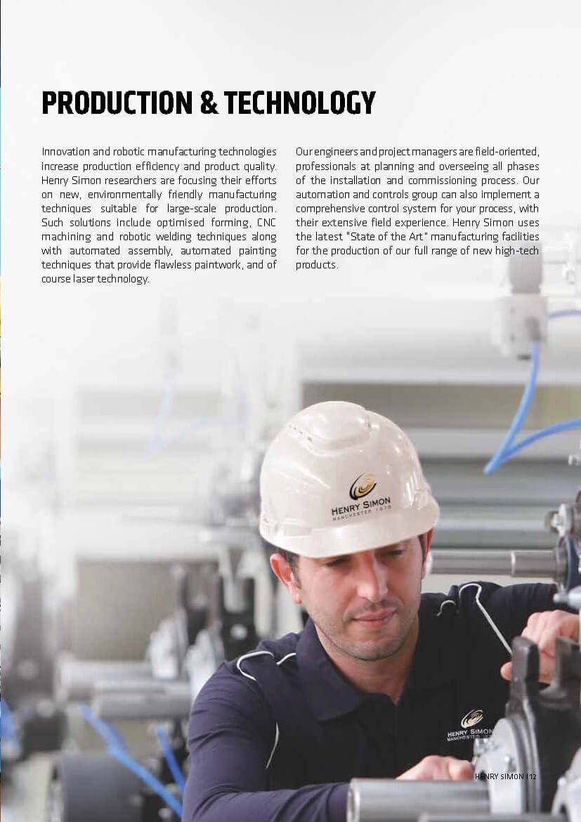 Henry Simon Field of Activities